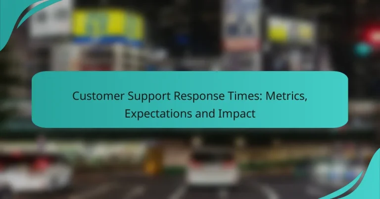 Customer Support Response Times: Metrics, Expectations and Impact