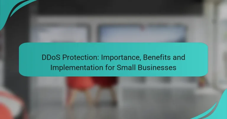 DDoS Protection: Importance, Benefits and Implementation for Small Businesses